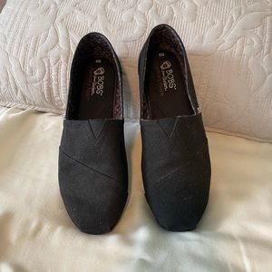 Bobs Black Flat Shoe